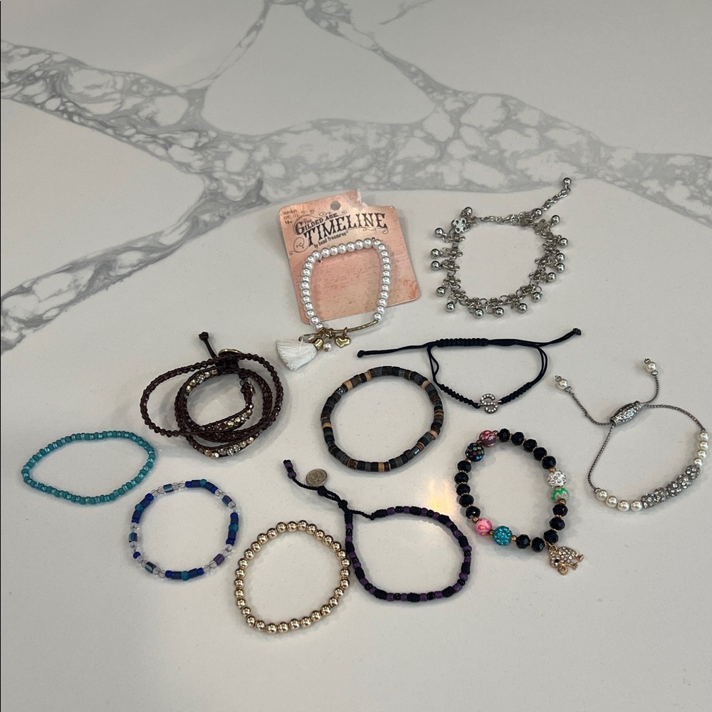 Bracelets Bundle 11pc - image 2